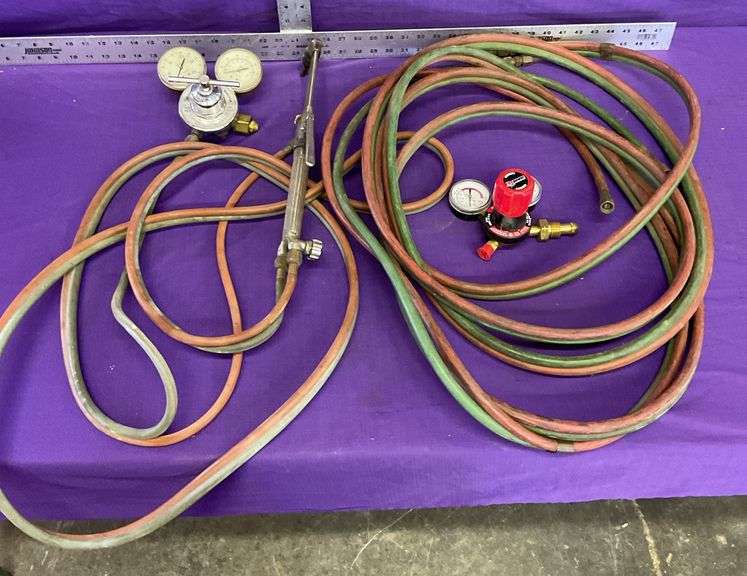 Fire Power & Airco Torch Gauges, Smith Torch and 2 Sets of Torch House