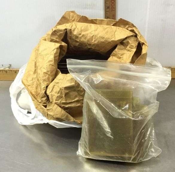 Paper Sack Full Of Card Sleeves