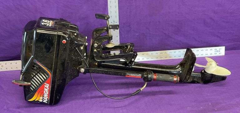 Hangkai 3.6HP Outboard Motors Starts & Runs