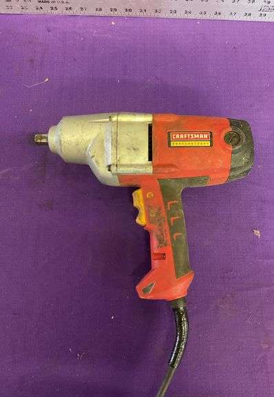 Craftsman 1/2” Electric Impact Has Power When Plugged In