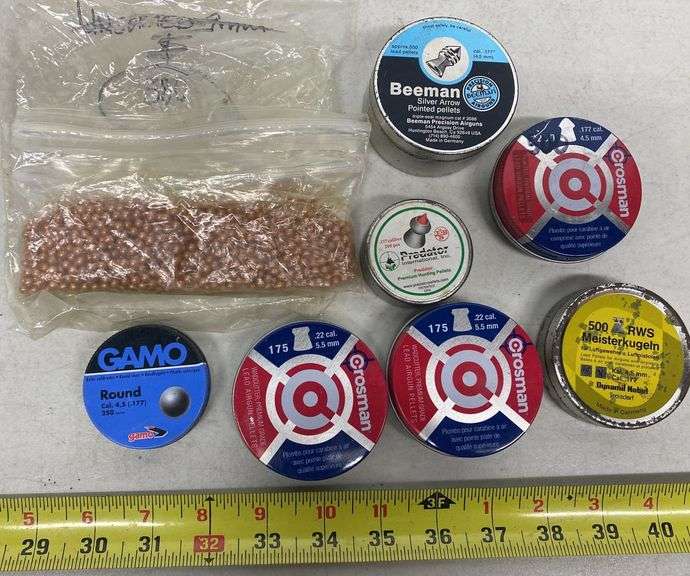 Pellets & BB’s, Various Sizes & Types, See Pics