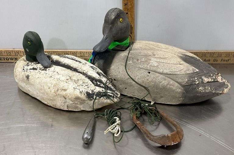 Styrofoam Duck Decoys