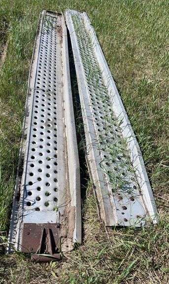 Aluminum 12’ long & 12” wide Ramps