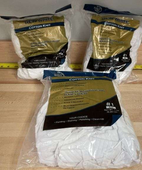 New White Cotton Rags(New)