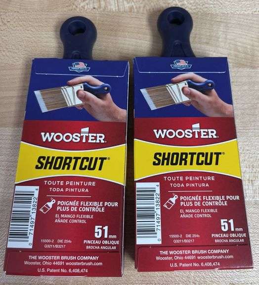 Wooster Shortcut Paint Brushes & Painter’s Comb (New)