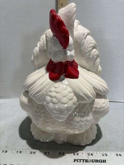 Chicken Hen Rooster Cookie Jar