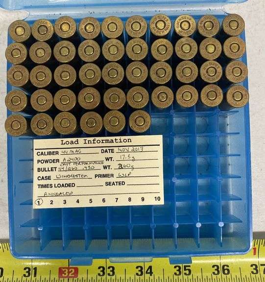 46 Rounds .44 MAG Ammo