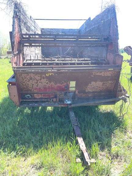 Silage Wagon w/ Nice Oliver Steel Running Gear