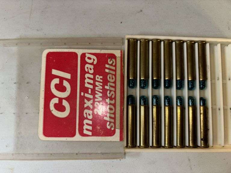 Remington 22 L Cartridges, Remington 22 Short Hi-Speed Cartridges, Maxi-Mag 22 WMR Shotshells