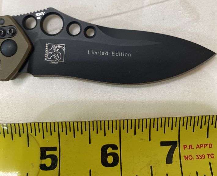 Benchmade Blackwood Design Limited Edition S30V Skirmish Knife
