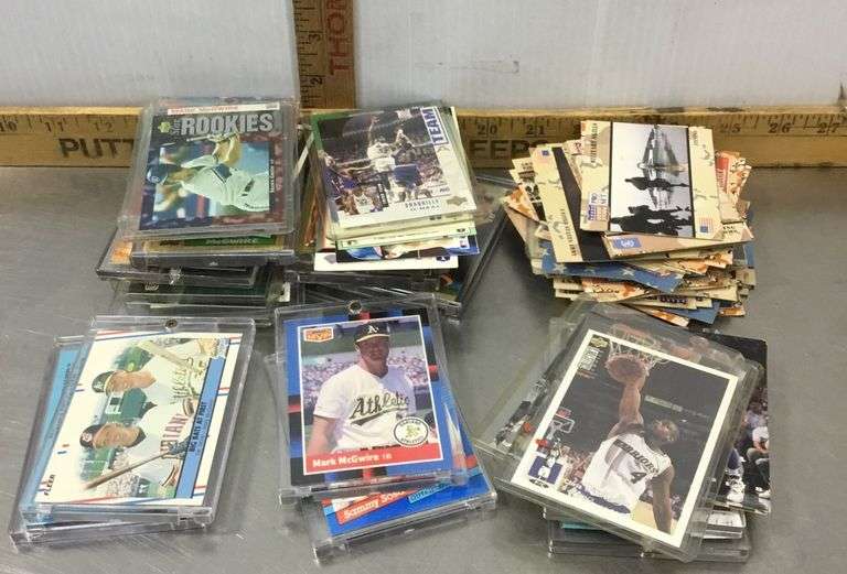 Baseball, Basketball and Desert Storm Trading Cards