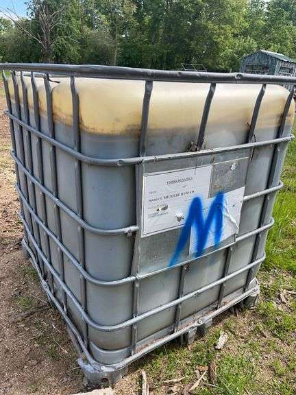 45”x49”x39” Caged Tank w/ Bio Diesel Fuel (90% full)