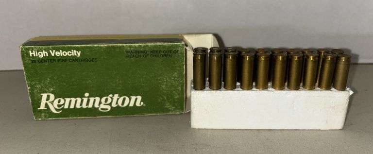 20 Rounds of 17 Remington High Velocity 25 Gr Power-Lokt Hollow Point Cartridges