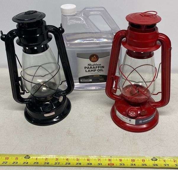 2 Lanterns w/ Lamp Oil