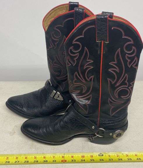 Diamond J Boots Cowboy 11” Size 10ee