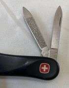 3 Black Wenger Delemont Swiss Army Knives