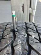 Qty-4 Bridgestone Super Sport Tires with Aluminum  Rims, 5x 4.75” Bolt Pattern, 245/50ZR16 97W