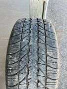 Qty-4 Bridgestone Super Sport Tires with Aluminum  Rims, 5x 4.75” Bolt Pattern, 245/50ZR16 97W