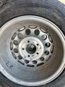 Qty-4 Bridgestone Super Sport Tires with Aluminum  Rims, 5x 4.75” Bolt Pattern, 245/50ZR16 97W