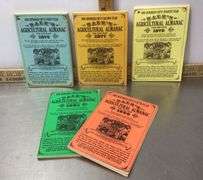 1976, 77, 79, 80 & 81 Agricultural Almanacs