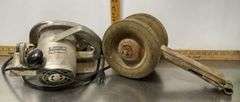 Dormeyer Model 5-7001 Saw (powers on) & Heavy Item with Wheels
