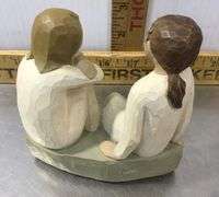Angel Of Prayer and Heart & Soul Willow Tree Figures