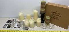 Flameless LED Candles and Accessories