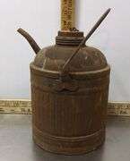 Antique Railroad Kerosene Can