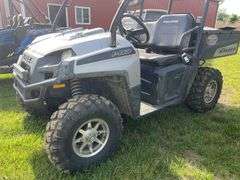 2009 Polaris Ranger HD 4 Wheel Drive- Windshield & Soft Cab Included