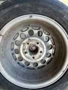 Qty-4 Bridgestone Super Sport Tires with Aluminum  Rims, 5x 4.75” Bolt Pattern, 245/50ZR16 97W