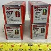 400 ct. Hornady XTP 9 MM .355” 147 GR HP/XTP Bullets