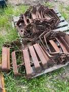 Skid Loader Steel Tracks for 16.5 Tires
