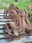 Skid Loader Steel Tracks for 16.5 Tires
