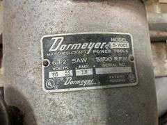 Dormeyer Model 5-7001 Saw (powers on) & Heavy Item with Wheels