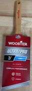 Wooster Ultra Pro & Alpha 3 “ Firm Paint Brushes(New)