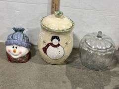 Christmas Decorations and Cookie Jars