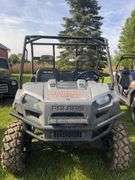 2009 Polaris Ranger HD 4 Wheel Drive- Windshield & Soft Cab Included