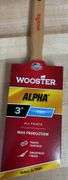 Wooster Ultra Pro & Alpha 3 “ Firm Paint Brushes(New)