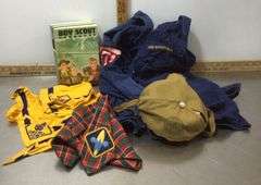 Saginaw Bay 3412 Boy Scouts Books, Uniform Tops, Canteen and Bandanas