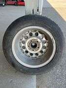 Qty-4 Bridgestone Super Sport Tires with Aluminum  Rims, 5x 4.75” Bolt Pattern, 245/50ZR16 97W