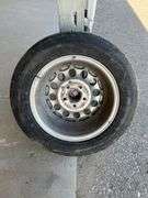 Qty-4 Bridgestone Super Sport Tires with Aluminum  Rims, 5x 4.75” Bolt Pattern, 245/50ZR16 97W