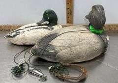 Styrofoam Duck Decoys