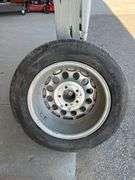 Qty-4 Bridgestone Super Sport Tires with Aluminum  Rims, 5x 4.75” Bolt Pattern, 245/50ZR16 97W