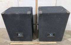(2) Large Yorkville Floor Speakers