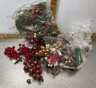 Tote with Bags of Fall & Winter Decor