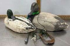 Styrofoam Duck Decoys