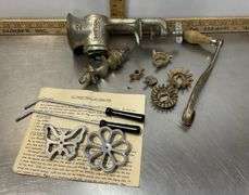 Universal Meat Grinder & Rosette Cookie Makers