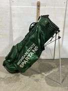 Michigan State Spartan Golf Bag