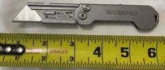 Keysmart Pro w/ Tile Smart Location MultiTool, Kershaw 1555G10 Hinderer Design Knife, Workpro Foldin