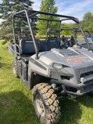 2009 Polaris Ranger HD 4 Wheel Drive- Windshield & Soft Cab Included